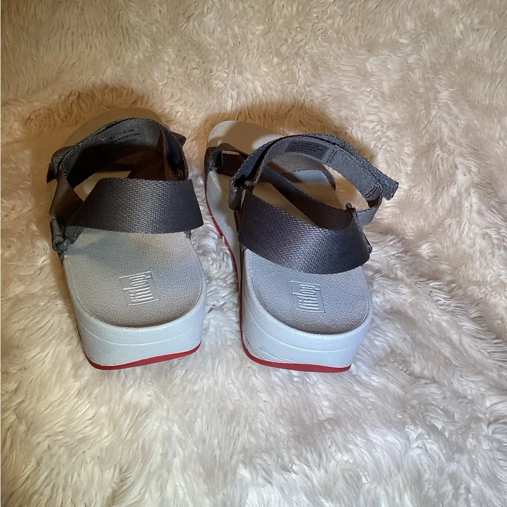 Fitflop sufa slingback Gray Sandals size 10